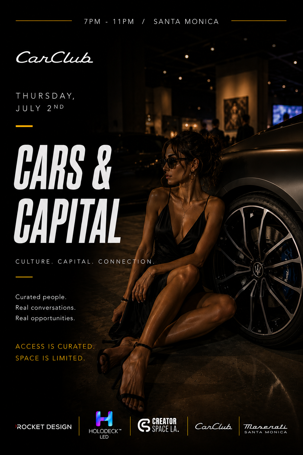 Cars & Capital flyer