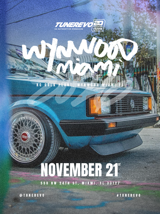 Tuner Evo Wynwood Miami flyer